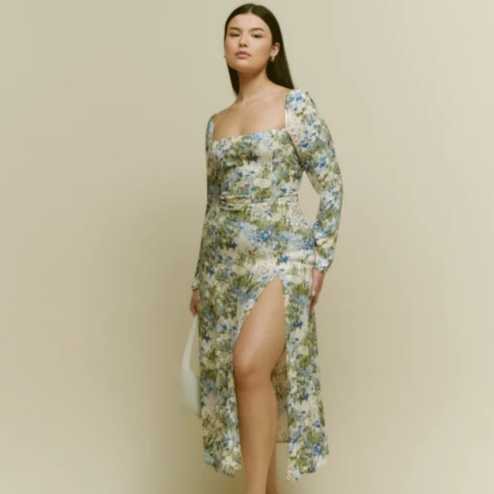 Reformation Sigmund Dress Hillside sz10